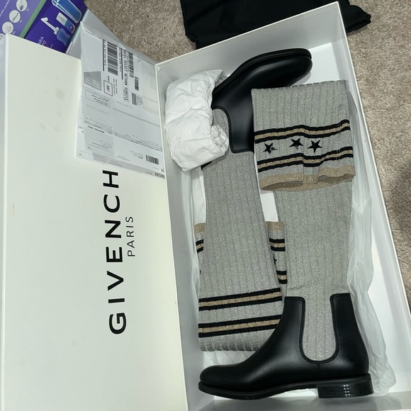 COPY - Over the knee Givenchy RAIN BOOT (size 8) Comes with box and dust bag. - Picture 3 of 7